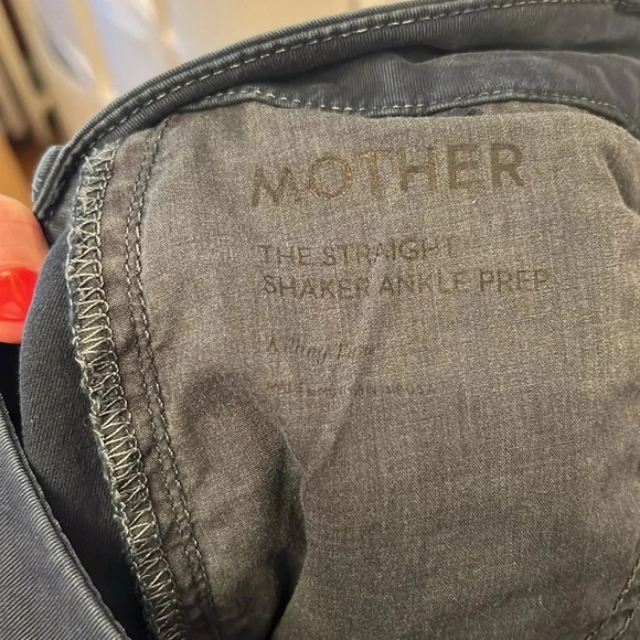 Mother The Straight Ankle Shaker Pants-Sz 29 - Picture 8 of 9